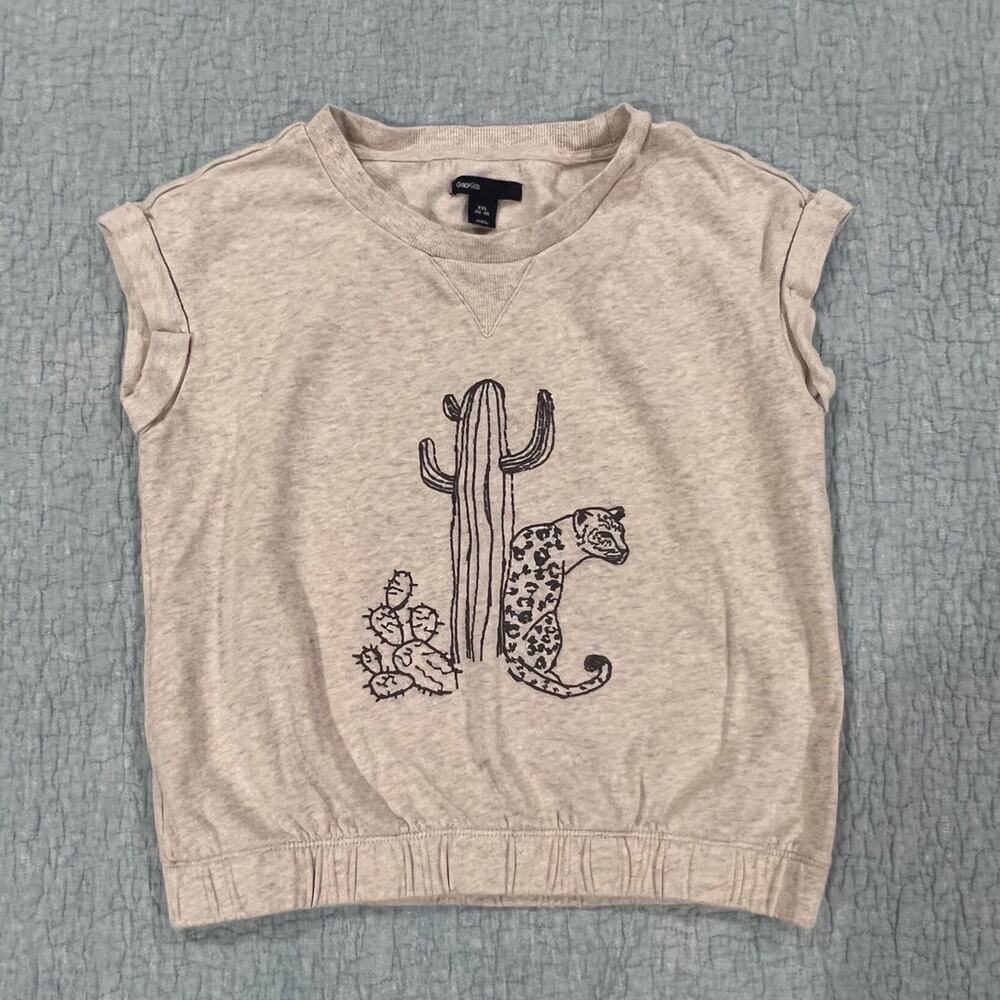 GapKids Girls Size XXL (14/16) Gray Sleeveless Top